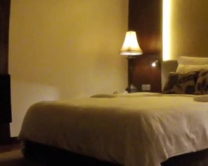 एक होटल के कमरे में भाप प्यार करने वाले लोग